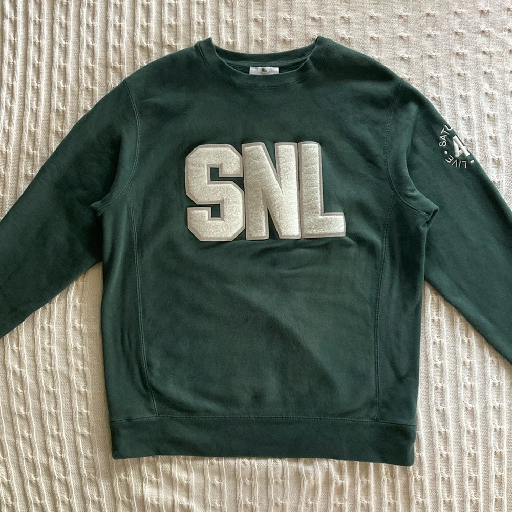 Crewneck Sweater - Dark Green